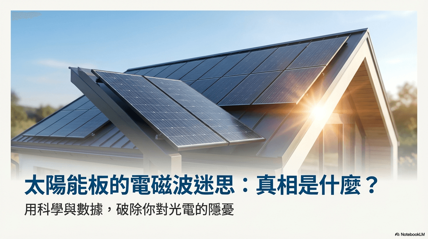 太陽能板的電磁波很毒？科學實測揭露3大驚人真相！