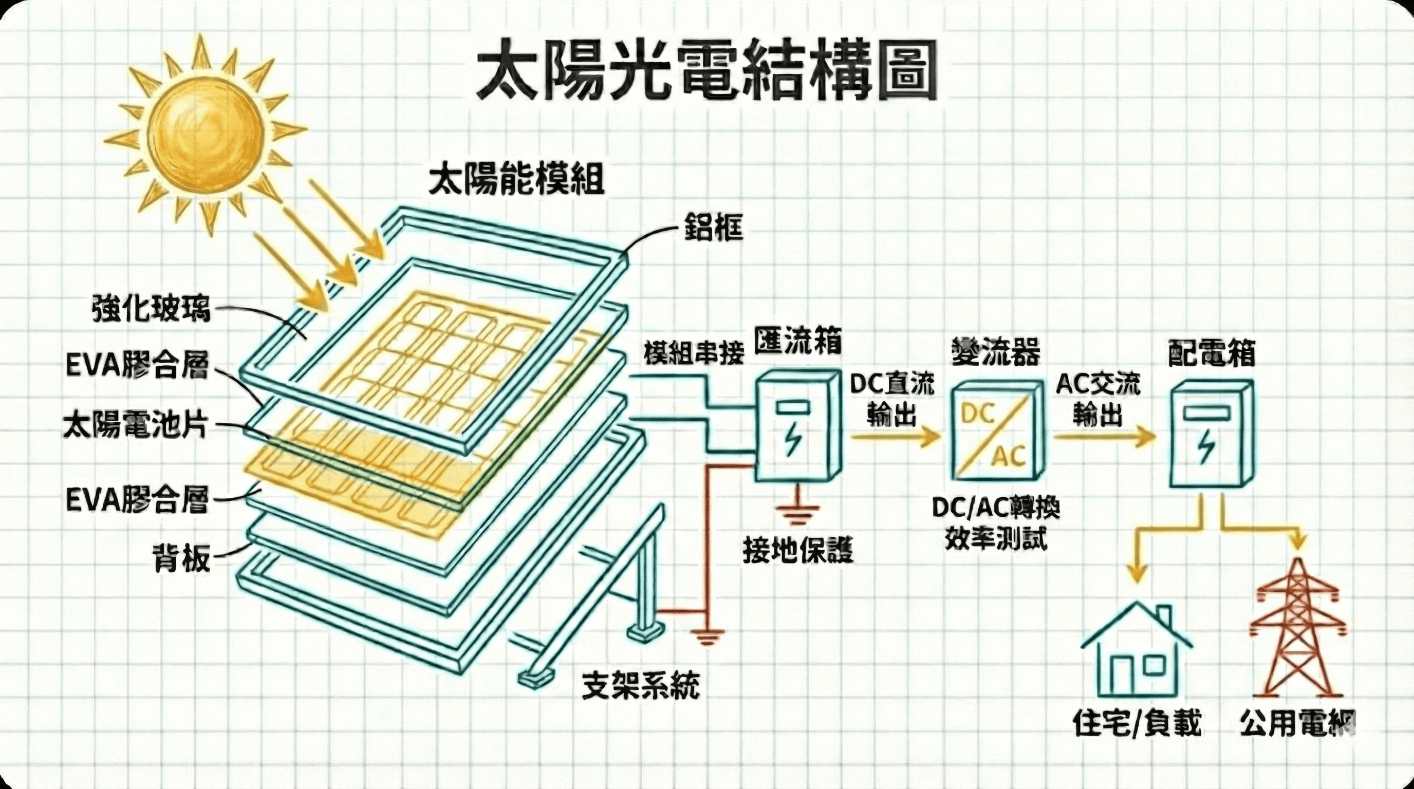 太陽能板退役不是終點！易拆解模組讓廢棄板變黃金