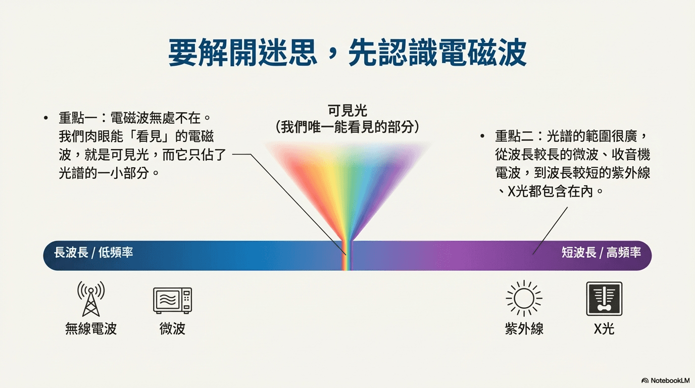 電磁波光譜圖